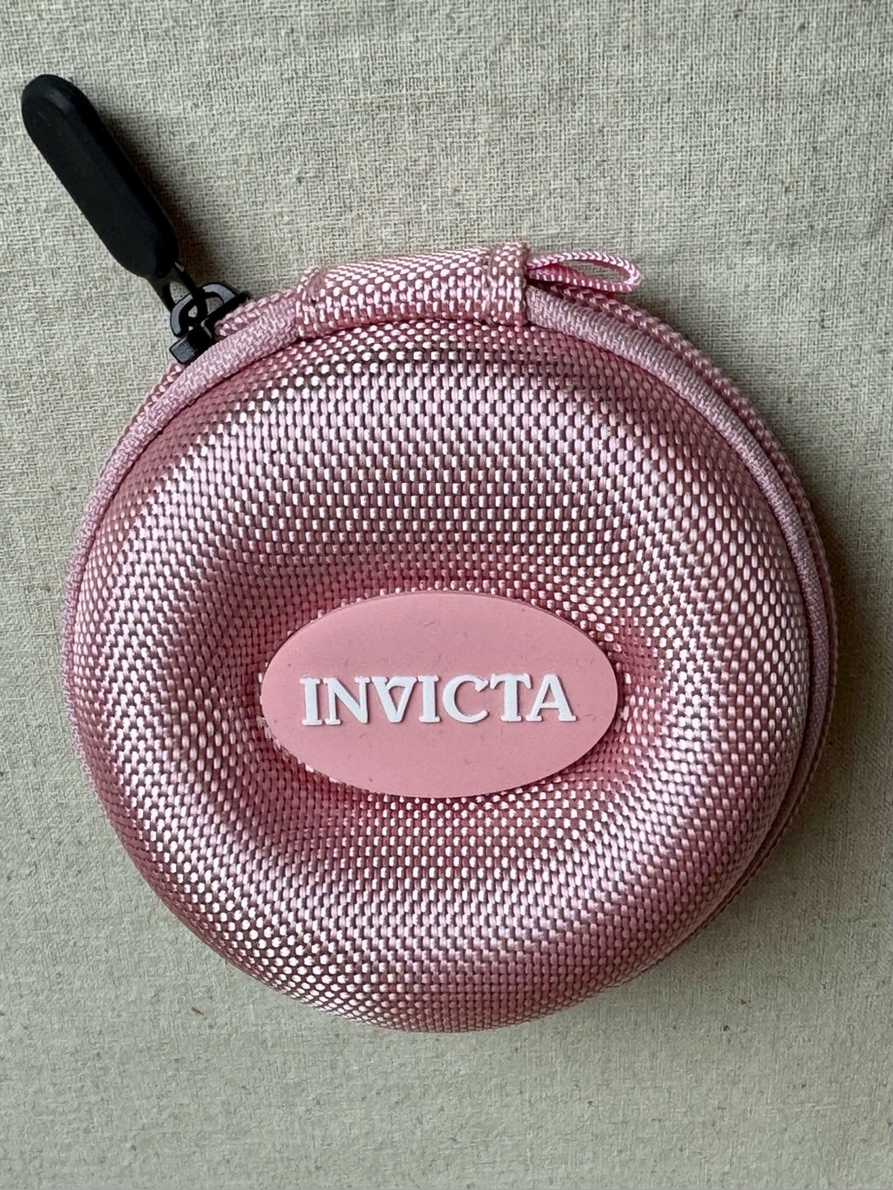 Invicta Pink Single Watch Travel Case NWT